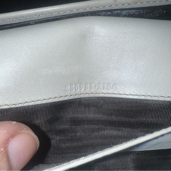 Gucci GG canvas-leather long wallet double-sided Bow - Picture 8 of 10